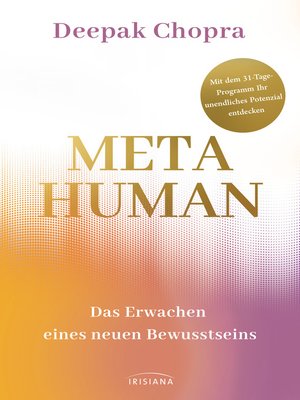 cover image of Metahuman--das Erwachen eines neuen Bewusstseins